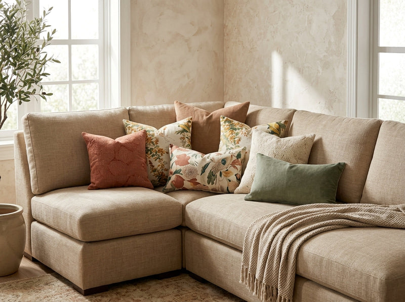 Throw pillow collection