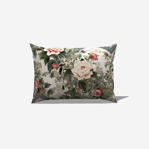 Cotton Twill Lumbar Pillow - My Fanciful