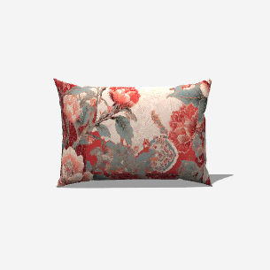 Blossom Breeze Lumbar Pillow