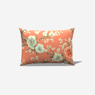 Cotton Twill Lumbar Pillow - My Fanciful