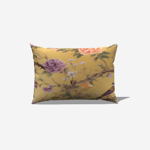 Cotton Twill Lumbar Pillow - My Fanciful