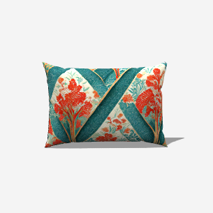 Flora Nest Lumbar Pillow-My Fanciful 