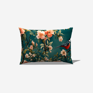 Cotton Twill Lumbar Pillow - My Fanciful