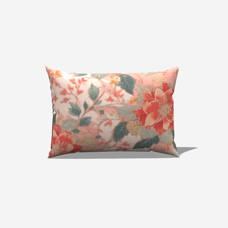 Blossom Dream Lumbar Pillow 20" x 14"