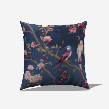 Chirp & Comfort Throw Pillow