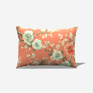 Cotton Twill Lumbar Pillow - My Fanciful