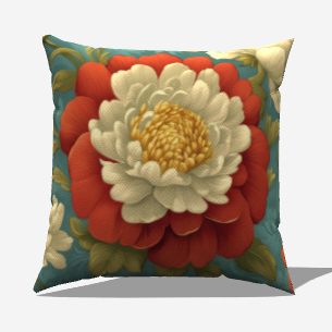 Cotton Twill Pillow - My Fanciful