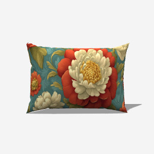 Cotton Twill Lumbar Pillow - My Fanciful