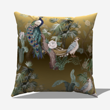 Harmony Nest Throw Pillow - My Fanciful