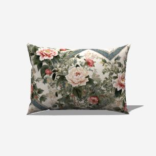 Cotton Twill Lumbar Pillow - My Fanciful