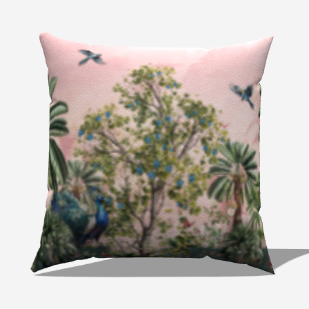 Paradise Pallet Throw Pillow - My Fanciful