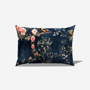 Cotton Twill Lumbar Pillow - My Fanciful