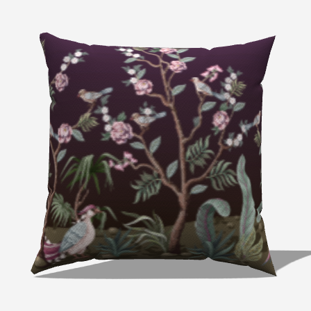 Enchanted Meadow Throw Pillow - My Fanciful