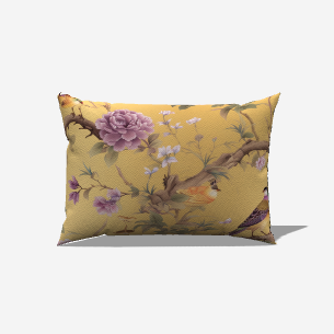 Cotton Twill Lumbar Pillow - My Fanciful