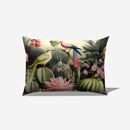 Island Escape Lumbar Pillow - My Fanciful