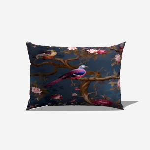 Cotton Twill Lumbar Pillow - My Fanciful