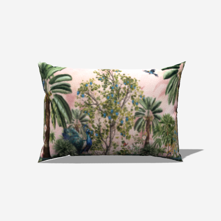 Paradise Palette Lumbar Pillow - My Fanciful
