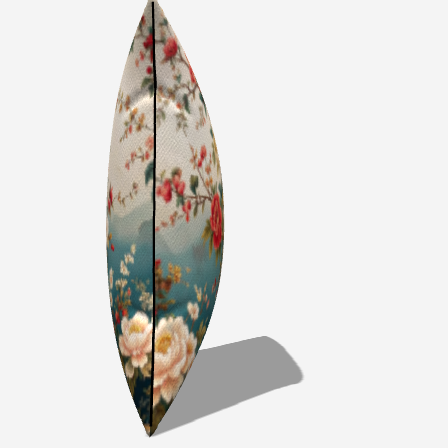 Floral Serenade  Throw Pillow - My Fanciful