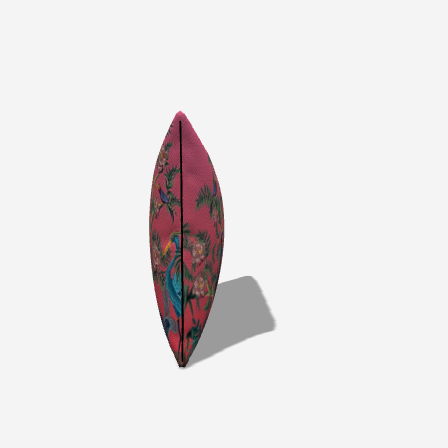 Feathered Floral Dream Lumbar Pillow - My Fanciful