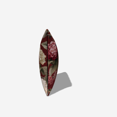 The Blossom Nest lumbar pillow showcases a beautiful floral print, combining comfort and elegance for your living area.