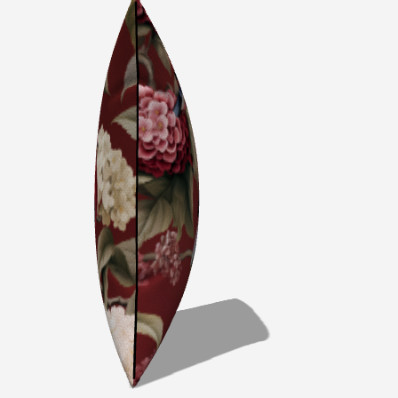 Blossom Nest Throw Pillow showcasing elegant blossoms, designed to bring warmth and charm to your living area.