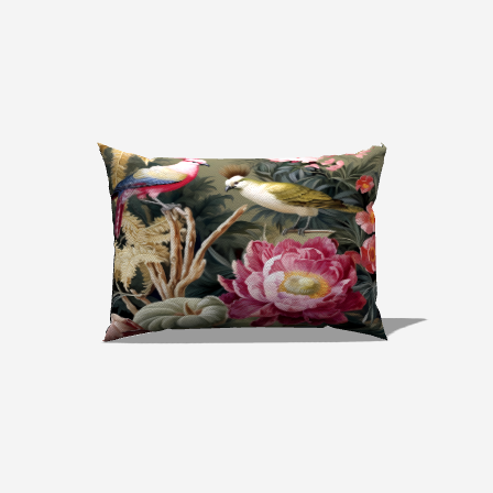 Garden Song Lumbar Pillow - My Fanciful