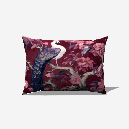 Regal Feather Lumbar Pillow - My Fanciful