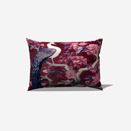 Regal Feather Lumbar Pillow - My Fanciful