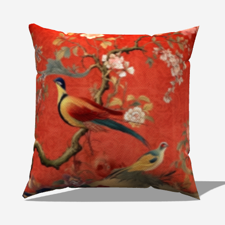 Ruby Nest Pillow - My Fanciful