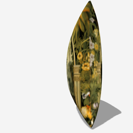  Decorative throw pillow showcasing an elephant in a lush jungle setting, ideal for enhancing your tropical decor.