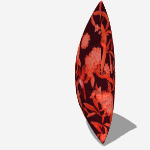 Avian Ember Throw Pillow