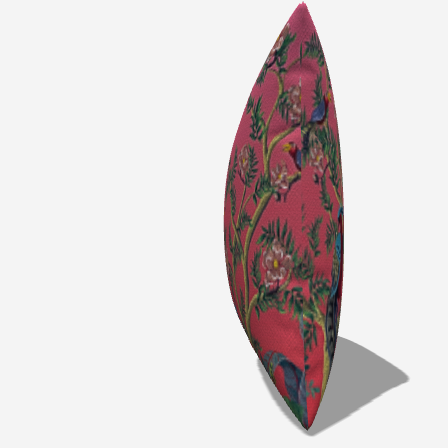 Feathered Floral Dream Throw Pillow by - My Fanciful