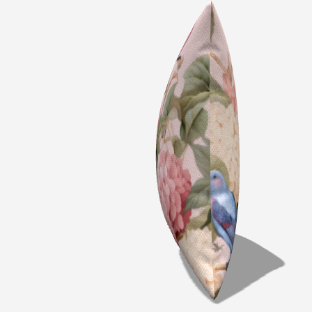 Serene Garden Throw Pillow-My Fanciful