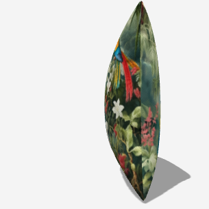 Jungle Vibes Throw Pillow