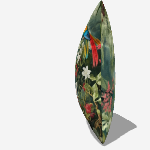 Jungle Vibes Throw Pillow-My Fanciful