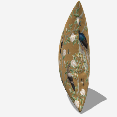 Gilded Garden Whimsy Throw Pillow - My Fanciful
