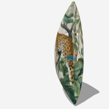 Wild Harmony Throw Pillow - My Fanciful