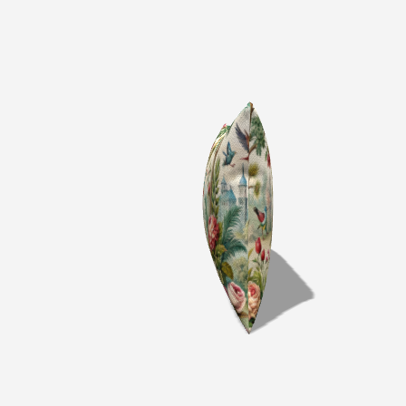 Avian Bloom Lumbar Pillow