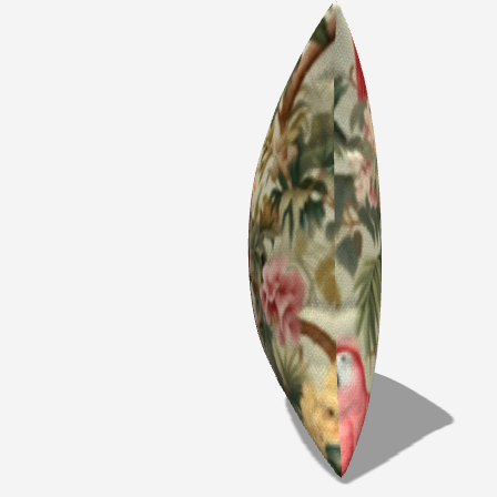 Parrot Paradise Throw Pillow - My Fanciful
