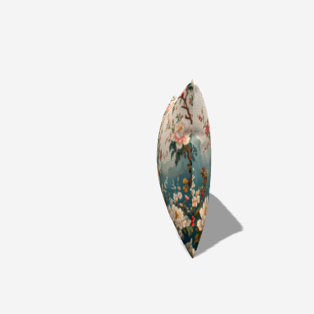 Floral Serenade Lumbar Pillow - My Fanciful
